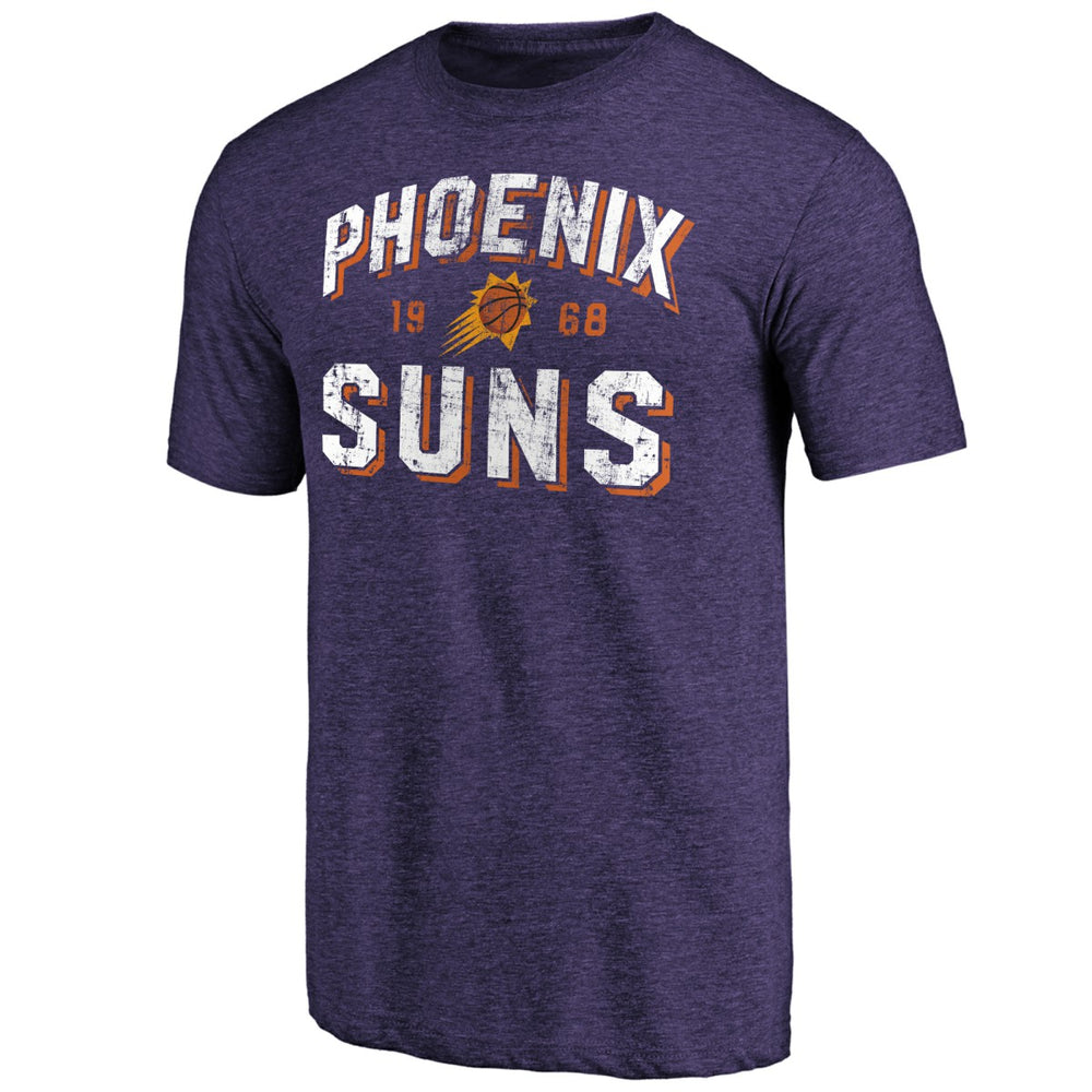 Phoenix Suns Purple Running Start Tri-Blend T-Shirt outlet