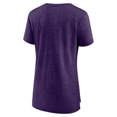 Baltimore Ravens Women's Original Play Tri-Blend T-Shirt - Purple on sale