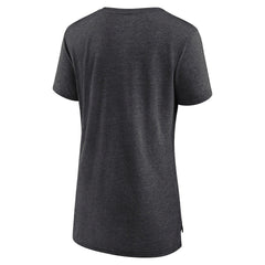 Las Vegas Raiders Women's Vintage Graphic Tri-Blend Scoop Neck T-Shirt - Charcoal | Nike cheap