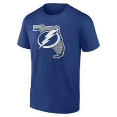Tampa Bay Lightning Blue Sunshine State T-Shirt