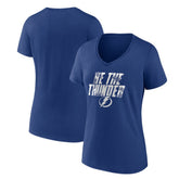 Tampa Bay Lightning Women's Represent T-Shirt Blue