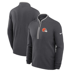 Cleveland Browns Lightweight Victory Dri-FIT Half-Zip Pullover - Anthracite | Nike online