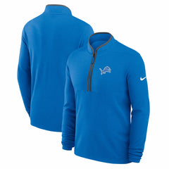 Detroit Lions Lightweight Victory Dri-FIT Half-Zip Pullover - Blue | Nike outlet