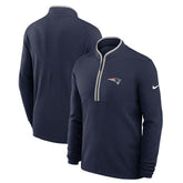 New England Patriots Lightweight Victory Dri-FIT Half-Zip Pullover - Navy | Nike outlet