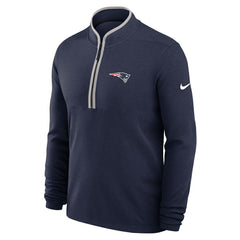 New England Patriots Lightweight Victory Dri-FIT Half-Zip Pullover - Navy | Nike outlet
