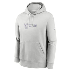 Minnesota Vikings Edge Pack French Terry Club Pullover Hoodie - Gray | Nike online