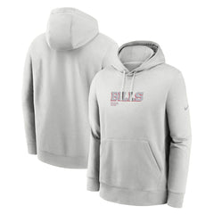 Buffalo Bills Edge Pack French Terry Club Pullover Hoodie - Gray | Nike sale