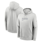Green Bay Packers Edge Pack French Terry Club Pullover Hoodie - Gray | Nike online