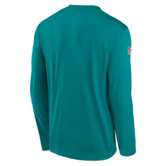 Miami Dolphins Legend Small Logo Dri-FIT Long Sleeve T-Shirt - Aqua | Nike discount