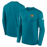 Jacksonville Jaguars Legend Small Logo Dri-FIT Long Sleeve T-Shirt - Teal | Nike for sale