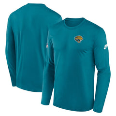 Jacksonville Jaguars Legend Small Logo Dri-FIT Long Sleeve T-Shirt - Teal | Nike for sale