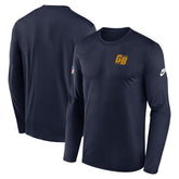 Green Bay Packers Legend Small Logo Dri-FIT Long Sleeve T-Shirt - Navy | Nike for sale
