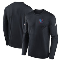 Houston Texans Legend Small Logo Dri-FIT Long Sleeve T-Shirt - Navy | Nike sale