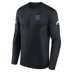 Houston Texans Legend Small Logo Dri-FIT Long Sleeve T-Shirt - Navy | Nike sale