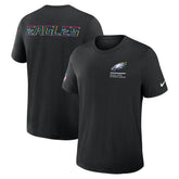 Philadelphia Eagles 2025 NFL Crucial Catch Tri-Blend Dri-FIT T-Shirt - Black | Nike for sale