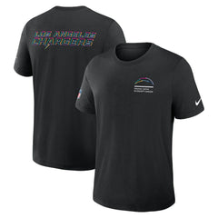 Los Angeles Chargers 2025 NFL Crucial Catch Tri-Blend Dri-FIT T-Shirt - Black | Nike on sale