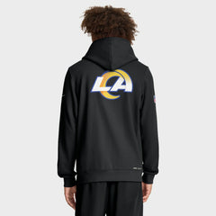 Los Angeles Rams Sideline Standard Issue Utility Player Dri-FIT Full-Zip Hoodie - Black | Nike cheap