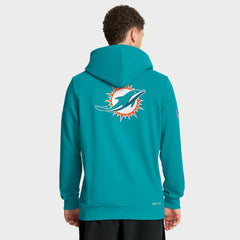 Miami Dolphins Sideline Standard Issue Utility Player Dri-FIT Full-Zip Hoodie - Aqua | Nike discount
