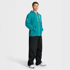 Miami Dolphins Sideline Standard Issue Utility Player Dri-FIT Full-Zip Hoodie - Aqua | Nike discount