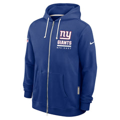 New York Giants Sideline Standard Issue Utility Player Dri-FIT Full-Zip Hoodie - Royal | Nike cheap