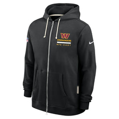 Washington Commanders Sideline Standard Issue Utility Player Dri-FIT Full-Zip Hoodie - Black | Nike discount
