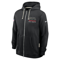 Atlanta Falcons Sideline Standard Issue Utility Player Dri-FIT Full-Zip Hoodie - Black | Nike on sale