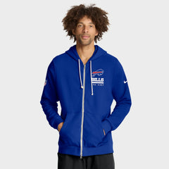 Buffalo Bills Sideline Standard Issue Utility Player Dri-FIT Full-Zip Hoodie - Royal | Nike cheap