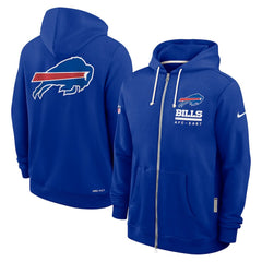 Buffalo Bills Sideline Standard Issue Utility Player Dri-FIT Full-Zip Hoodie - Royal | Nike cheap