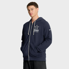 Dallas Cowboys Sideline Standard Issue Utility Player Dri-FIT Full-Zip Hoodie - Navy | Nike cheap