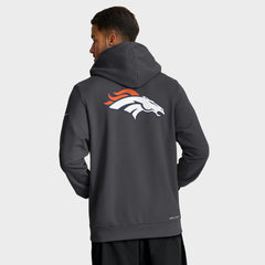 Denver Broncos Sideline Standard Issue Utility Player Dri-FIT Full-Zip Hoodie - Anthracite | Nike sale