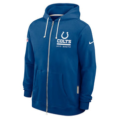 Indianapolis Colts Sideline Standard Issue Utility Player Dri-FIT Full-Zip Hoodie - Royal | Nike cheap