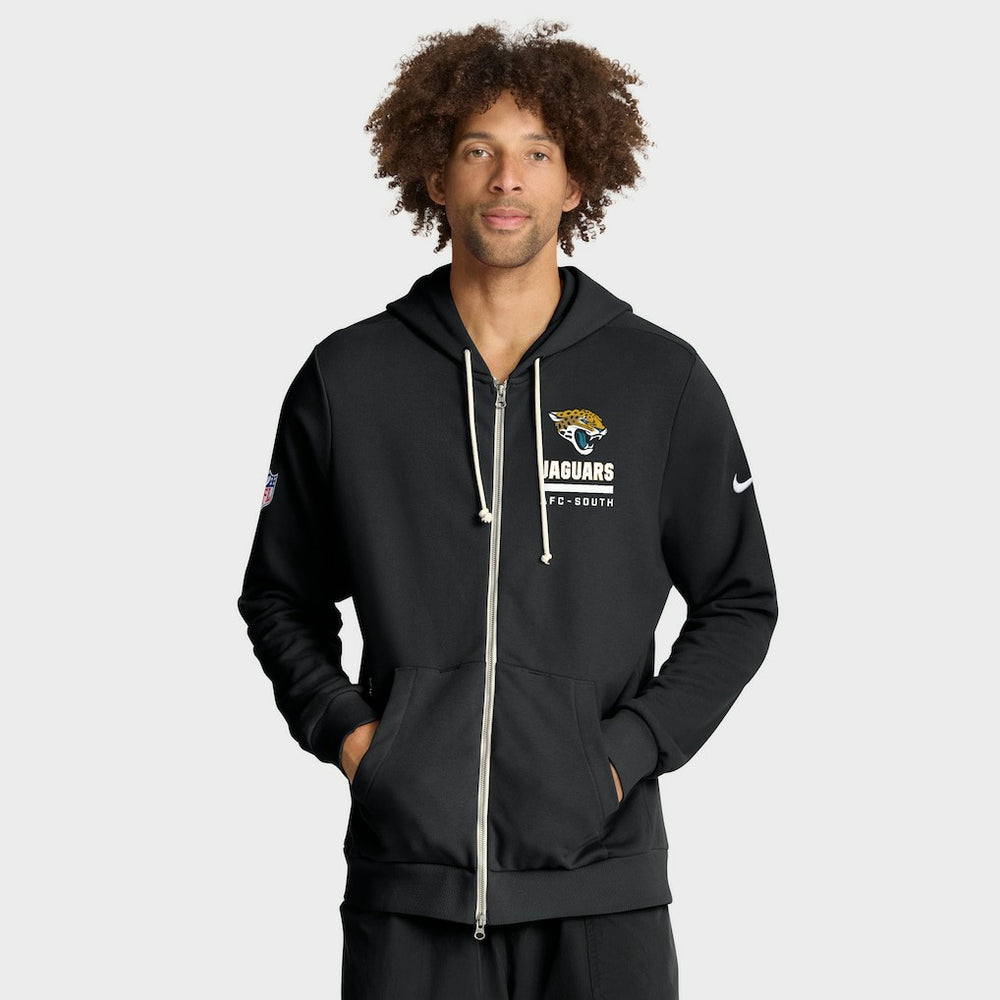 Jacksonville Jaguars Sideline Standard Issue Utility Player Dri-FIT Full-Zip Hoodie - Black | Nike sale