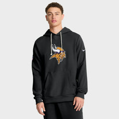 Minnesota Vikings Sideline Standard Issue Initial Home Dri-FIT Hoodie - Black | Nike outlet