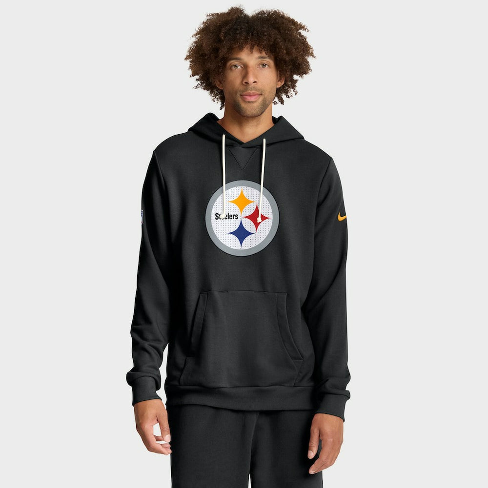 Pittsburgh Steelers Sideline Standard Issue Initial Home Dri-FIT Hoodie - Black | Nike sale