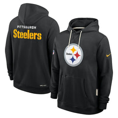 Pittsburgh Steelers Sideline Standard Issue Initial Home Dri-FIT Hoodie - Black | Nike sale