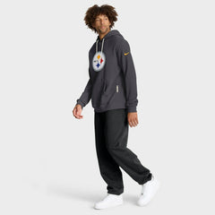 Pittsburgh Steelers Sideline Standard Issue Initial Home Dri-FIT Hoodie - Anthracite | Nike sale