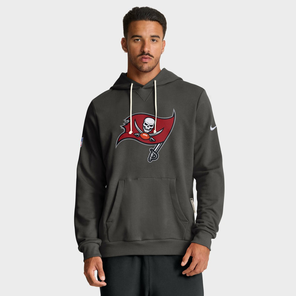 Tampa Bay Buccaneers Sideline Standard Issue Initial Home Dri-FIT Hoodie - Pewter | Nike sale