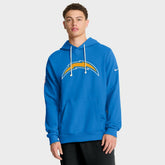 Los Angeles Chargers Sideline Standard Issue Initial Home Dri-FIT Hoodie - Powder Blue | Nike cheap
