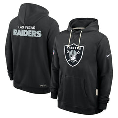 Las Vegas Raiders Sideline Standard Issue Initial Home Dri-FIT Hoodie - Black | Nike sale
