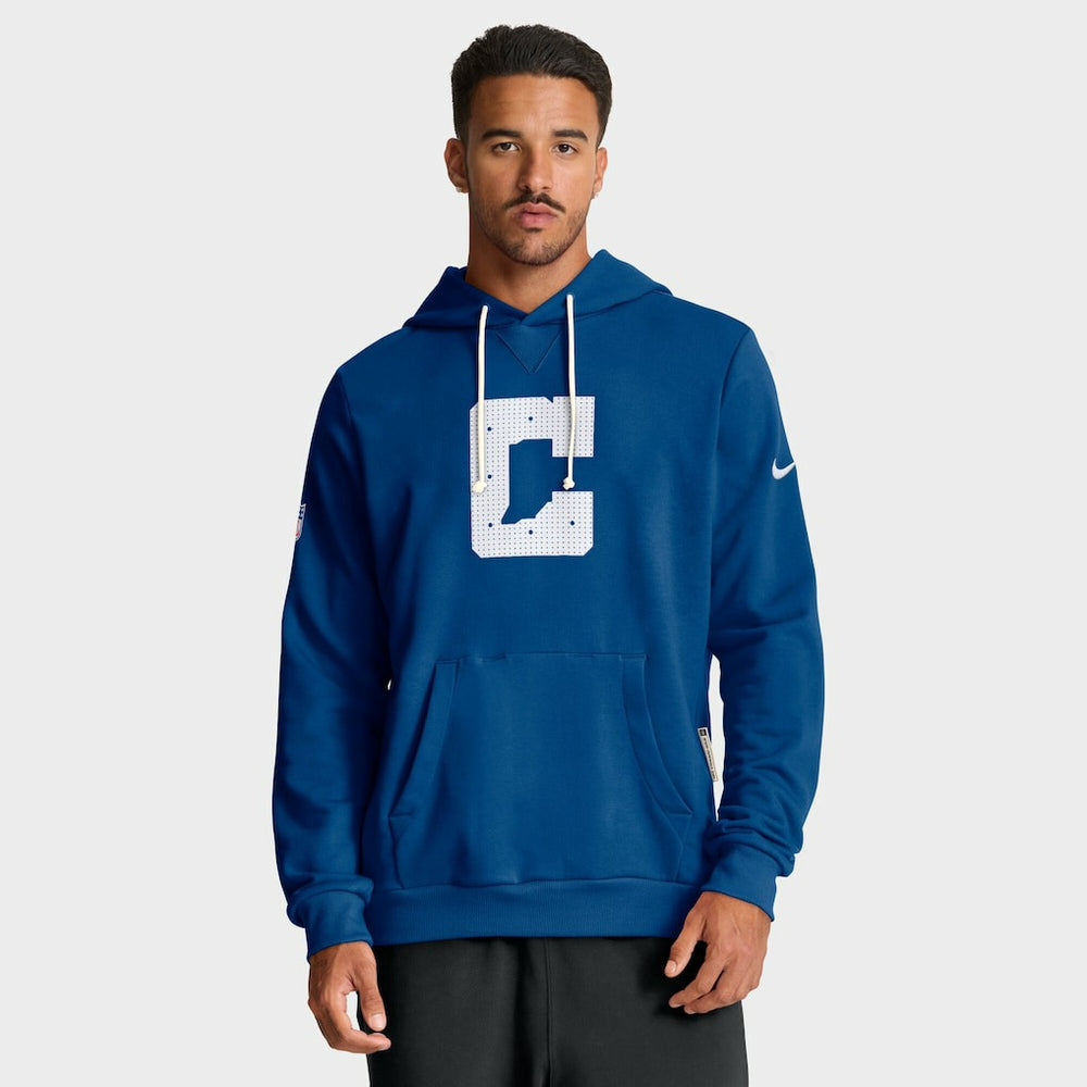 Indianapolis Colts Sideline Standard Issue Initial Home Dri-FIT Hoodie - Royal | Nike on sale