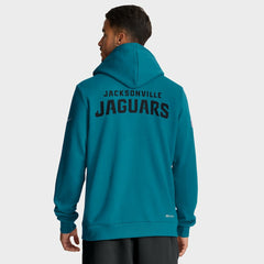Jacksonville Jaguars Sideline Standard Issue Initial Home Dri-FIT Hoodie - Teal | Nike for sale