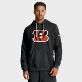 Cincinnati Bengals Sideline Standard Issue Initial Home Dri-FIT Hoodie - Black | Nike on sale