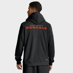 Cincinnati Bengals Sideline Standard Issue Initial Home Dri-FIT Hoodie - Black | Nike on sale