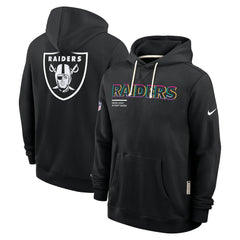 Las Vegas Raiders 2025 NFL Crucial Catch Sideline Standard Issue Dri-FIT Hoodie - Black | Nike discount