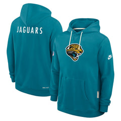 Jacksonville Jaguars Sideline Standard Issue Alt 2 Dri-FIT Hoodie - Teal | Nike cheap