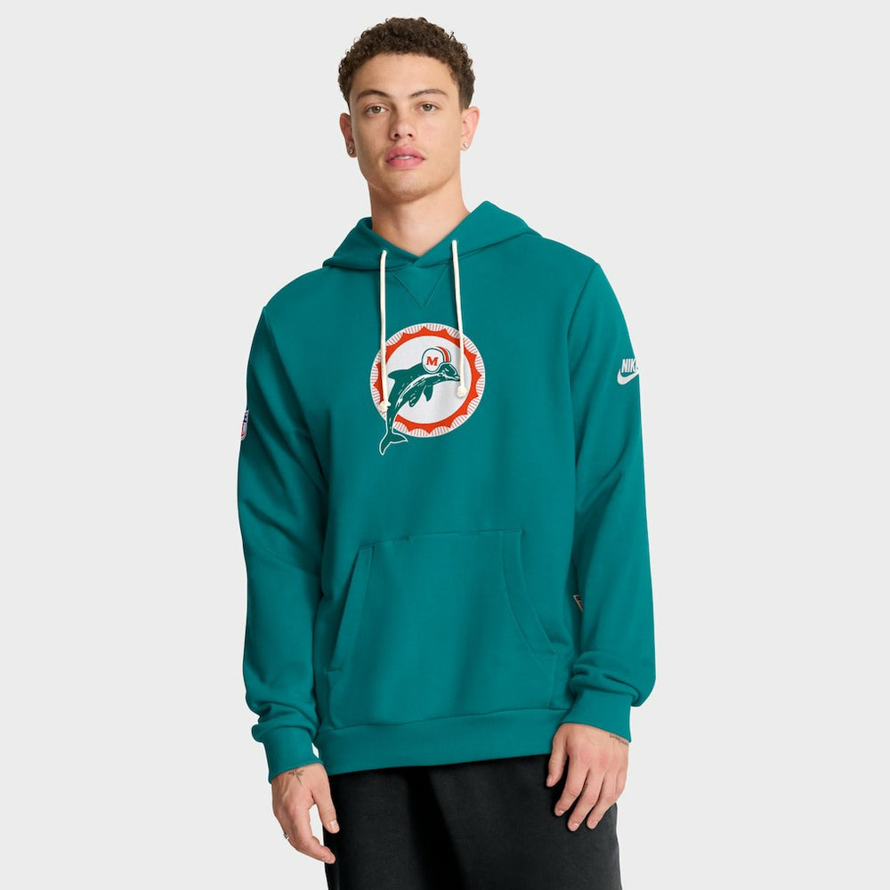 Miami Dolphins Sideline Standard Issue Alt 2 Dri-FIT Hoodie - Aqua | Nike discount