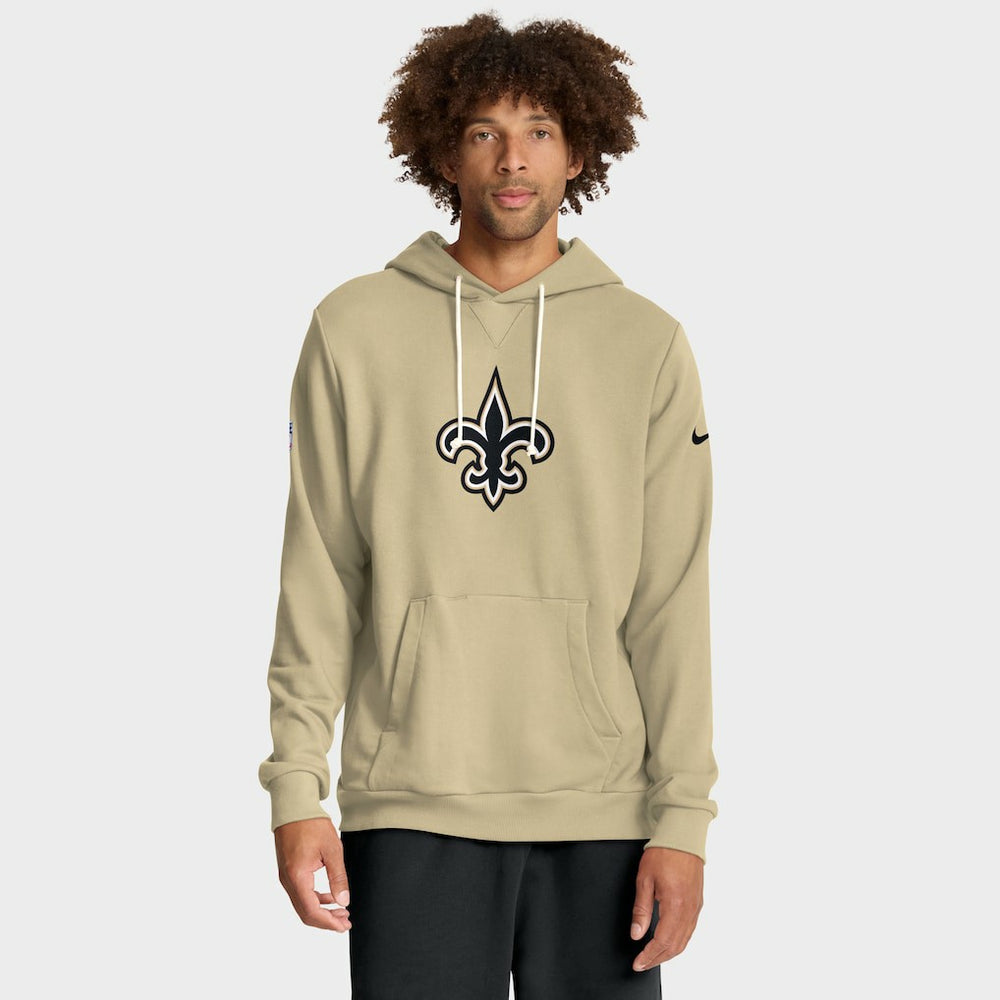 New Orleans Saints Sideline Standard Issue Alt 2 Dri-FIT Hoodie - Gold | Nike sale