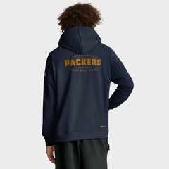 Green Bay Packers The 1923 Classic Sideline Dri-FIT Pullover Hoodie - Navy | Nike sale