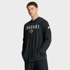 Jacksonville Jaguars Sideline Pass Accuracy Dri-FIT Long Sleeve Hoodie T-Shirt - Black | Nike sale