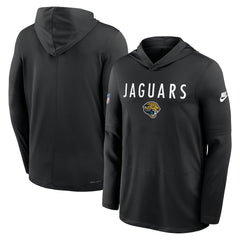 Jacksonville Jaguars Sideline Pass Accuracy Dri-FIT Long Sleeve Hoodie T-Shirt - Black | Nike sale
